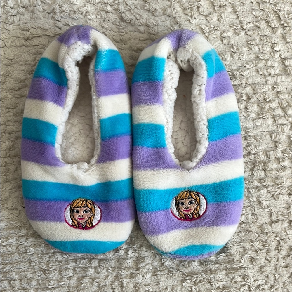 Disney’s Frozen Anna Toddler Girl Fuzzy Babba Slipper Socks